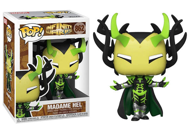 Funko Pop! Madame Hel Infinity Warps 862 Vinyl Figure in PopShield Protector