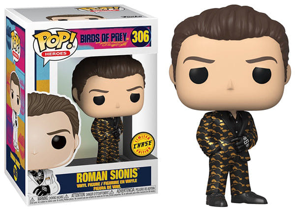 Funko Pop! Roman Sionis Black & Gold, Birds of Prey 306 **Chase** Vinyl Figure in PopShield Protector