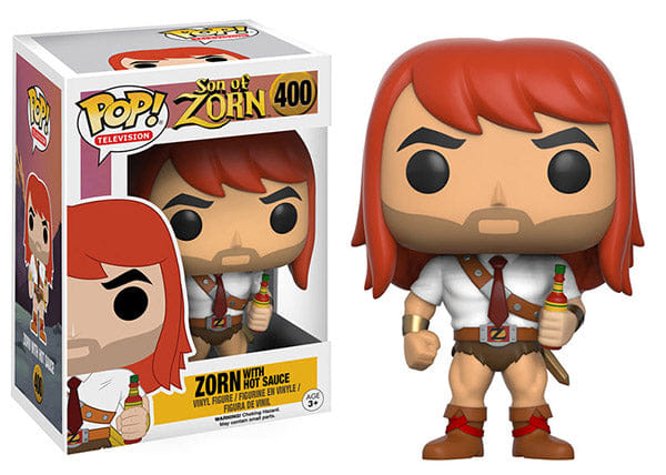 Funko Pop! Zorn with Hot Sauce, Son of Zorn 400 Vinyl Figure in PopShield Protector