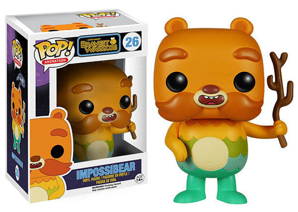 Funko Pop! Impossibear Bravest Warriors 26 Vinyl Figure in PopShield Protector