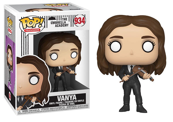 Funko Pop! Vanya The Umbrella Academy 934 Vinyl Figure in PopShield Protector