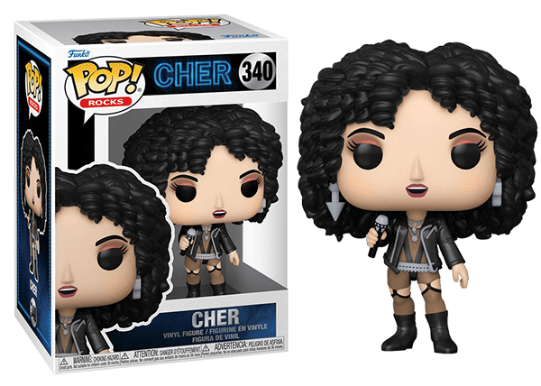 Funko Pop! Cher Rocks 340 Vinyl Figure in PopShield Protector