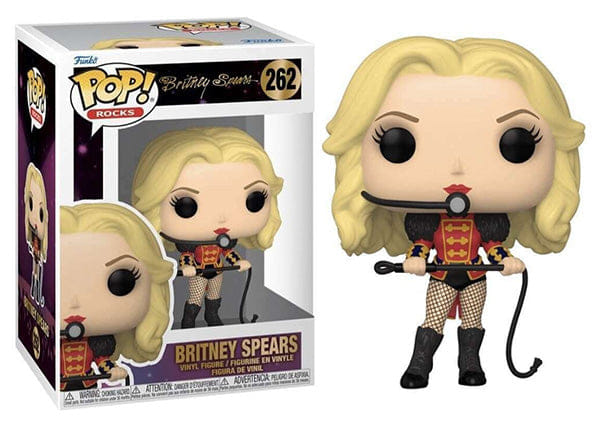 Funko Pop! Britney Spears Circus 262 Vinyl Figure in PopShield Protector
