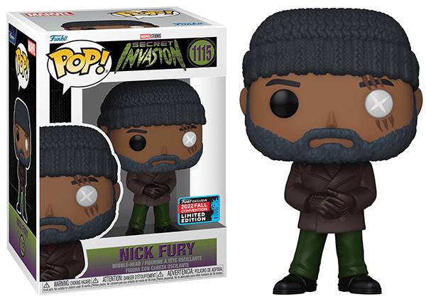 Funko Pop! Nick Fury Secret Invasion 1115 - 2022 Fall Convention Exclusive Vinyl Figure in PopShield Protector