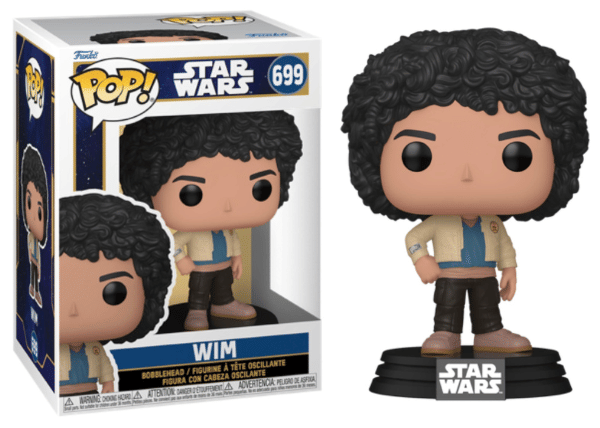 Funko Pop! Wim Star Wars Skeleton Crew 699 Vinyl Figure in PopShield Protector