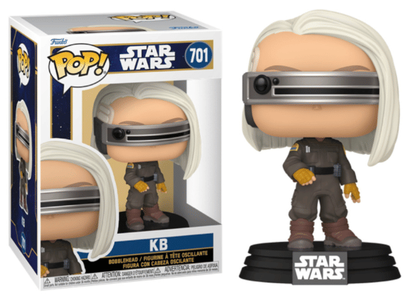 Funko Pop! KB Star Wars Skeleton Crew 701 Vinyl Figure in PopShield Protector