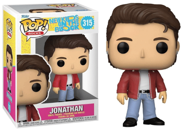 Funko Pop! Jonathan New Kids on the Block 315 Vinyl Figure in PopShield Protector