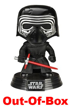 Funko Pop! Kylo Ren Hoodless 77 - Target Exclusive *Out - of - Box* Vinyl Figure