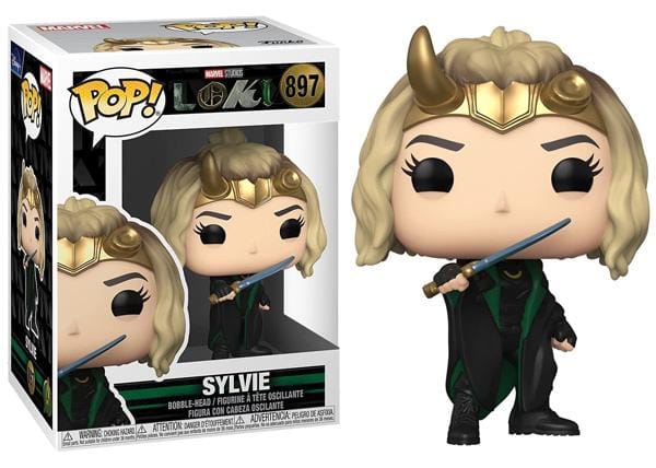 Funko Pop! Sylvie Loki 897 Vinyl Figure in PopShield Protector