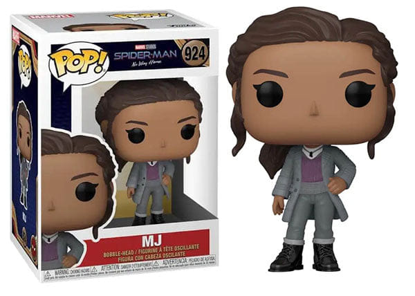 Funko Pop! MJ Spider - Man No Way Home 924 Vinyl Figure in PopShield Protector