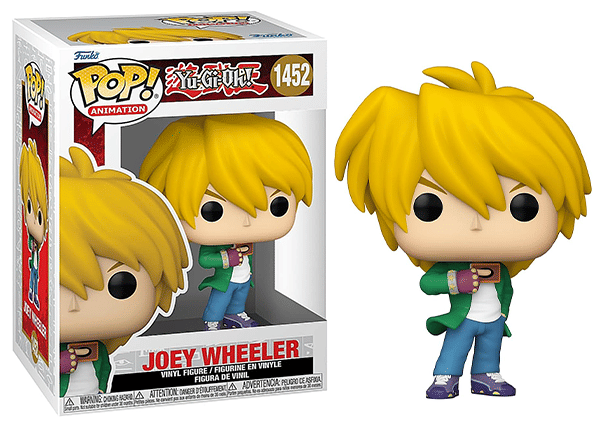 Funko Pop! Joey Wheeler Yu - Gi - Oh! 1452 Vinyl Figure in PopShield Protector