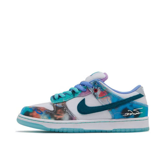 My Store Nike SB Dunk Low x Futura Laboratories White and Geode Teal - Preorder