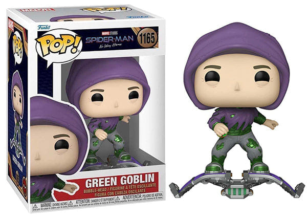 Funko Pop! Green Goblin Unmasked, No Way Home 1165 Vinyl Figure in PopShield Protector