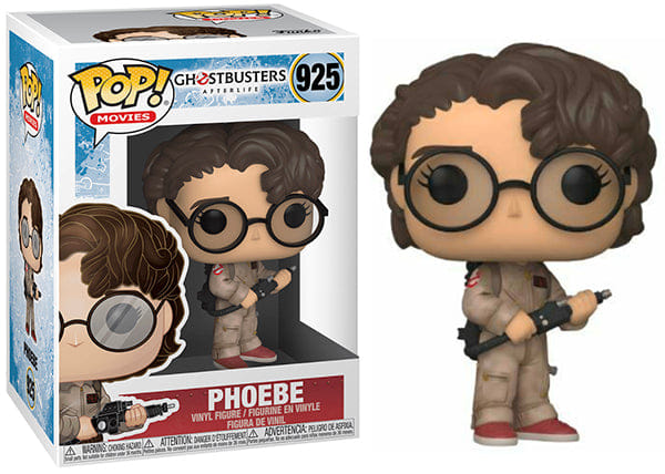 Funko Pop! Phoebe Ghostbusters: Afterlife 925 Vinyl Figure in PopShield Protector