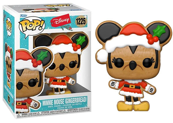 Funko Pop! Minnie Mouse Gingerbread 1225 Vinyl Figure in PopShield Protector