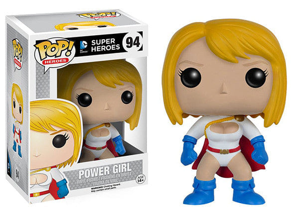 Funko Pop! Power Girl 94 Vinyl Figure in PopShield Protector