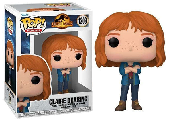 Funko Pop! Claire Dearing Jurassic World 1209 Vinyl Figure in PopShield Protector