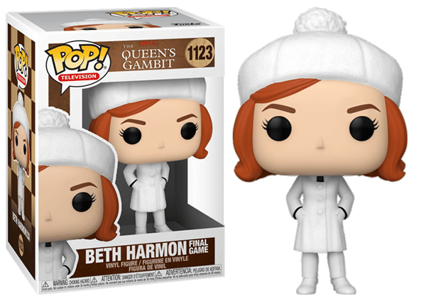 Funko Pop! Beth Harmon Final Game, The Queen's Gambit 1123 Vinyl Figure in PopShield Protector