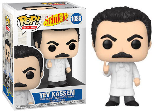 Funko Pop! Yev Kassem Seinfeld 1086 Vinyl Figure in PopShield Protector