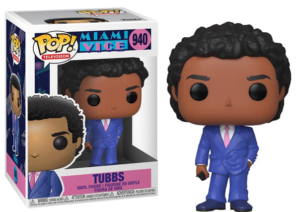 Funko Pop! Tubbs, Miami Vice 940 Vinyl Figure in PopShield Protector