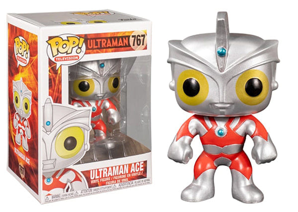 Funko Pop! Ultraman Ace Ultraman 767 Vinyl Figure in PopShield Protector