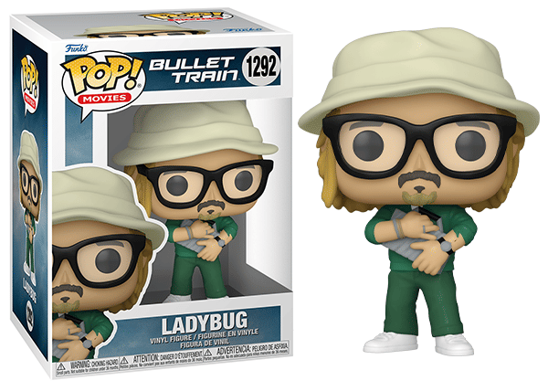 Funko Pop! Ladybug Bullet Train 1292 Vinyl Figure in PopShield Protector