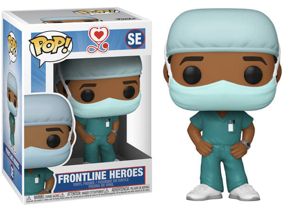 Funko Pop! Frontline Heroes Male #2 SE Vinyl Figure in PopShield Protector