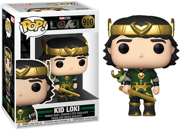 Funko Pop! Kid Loki Loki 900 Vinyl Figure in PopShield Protector