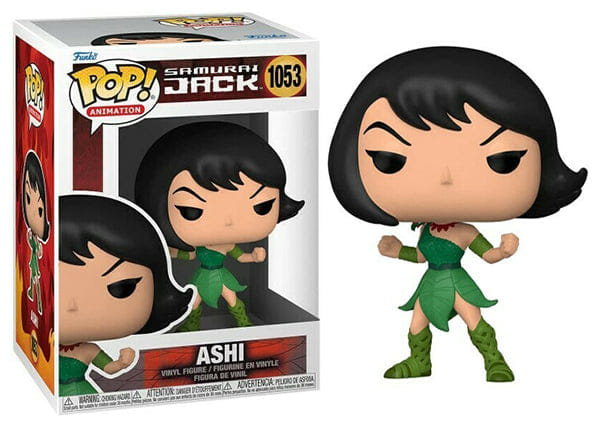 Funko Pop! Ashi Samurai Jack 1053 Vinyl Figure in PopShield Protector