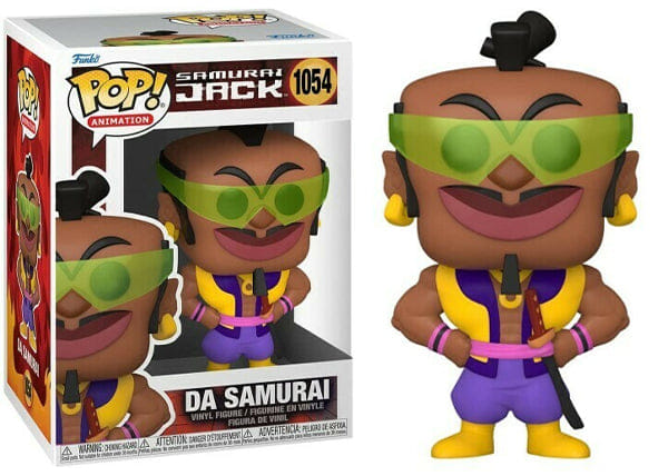 Funko Pop! Da Samurai Samurai Jack 1054 Vinyl Figure in PopShield Protector