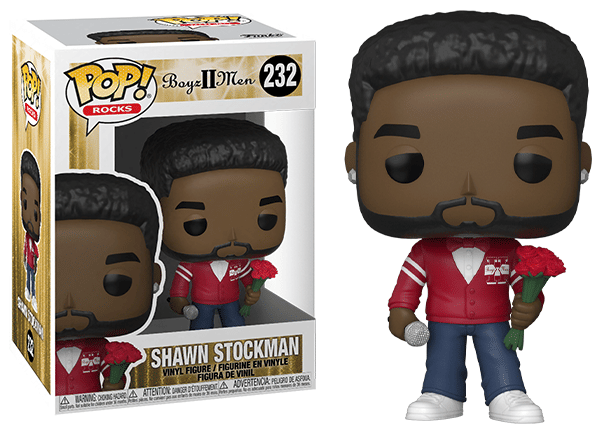 Funko Pop! Shawn Stockman Boyz II Men 232 Vinyl Figure in PopShield Protector
