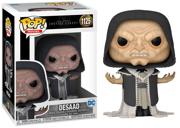 Funko Pop! DeSaad Justice League Movie 1125 Vinyl Figure in PopShield Protector