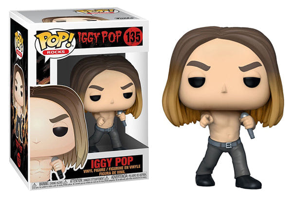 Funko Pop! Iggy Pop 135 Vinyl Figure in PopShield Protector