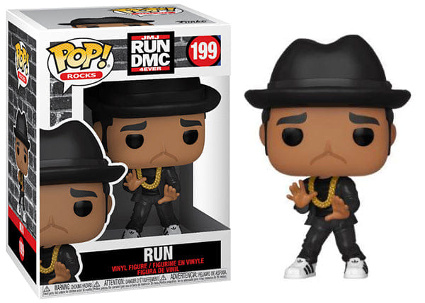 Funko Pop! Run Run DMC, JMJ 4EVER 199 Vinyl Figure in PopShield Protector
