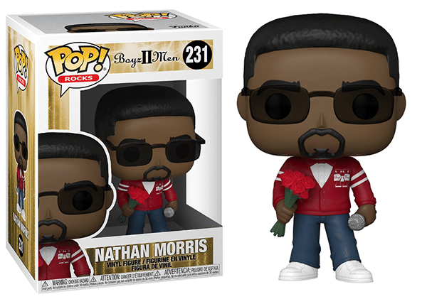 Funko Pop! Nathan Morris Boyz II Men 231 Vinyl Figure in PopShield Protector