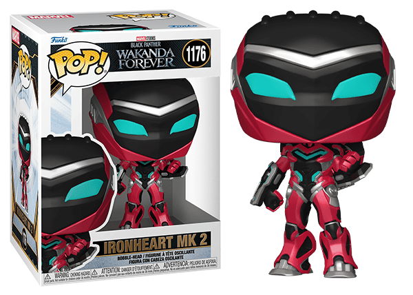Funko Pop! Ironheart MK2 Marvel 1176 Vinyl Figure in PopShield Protector
