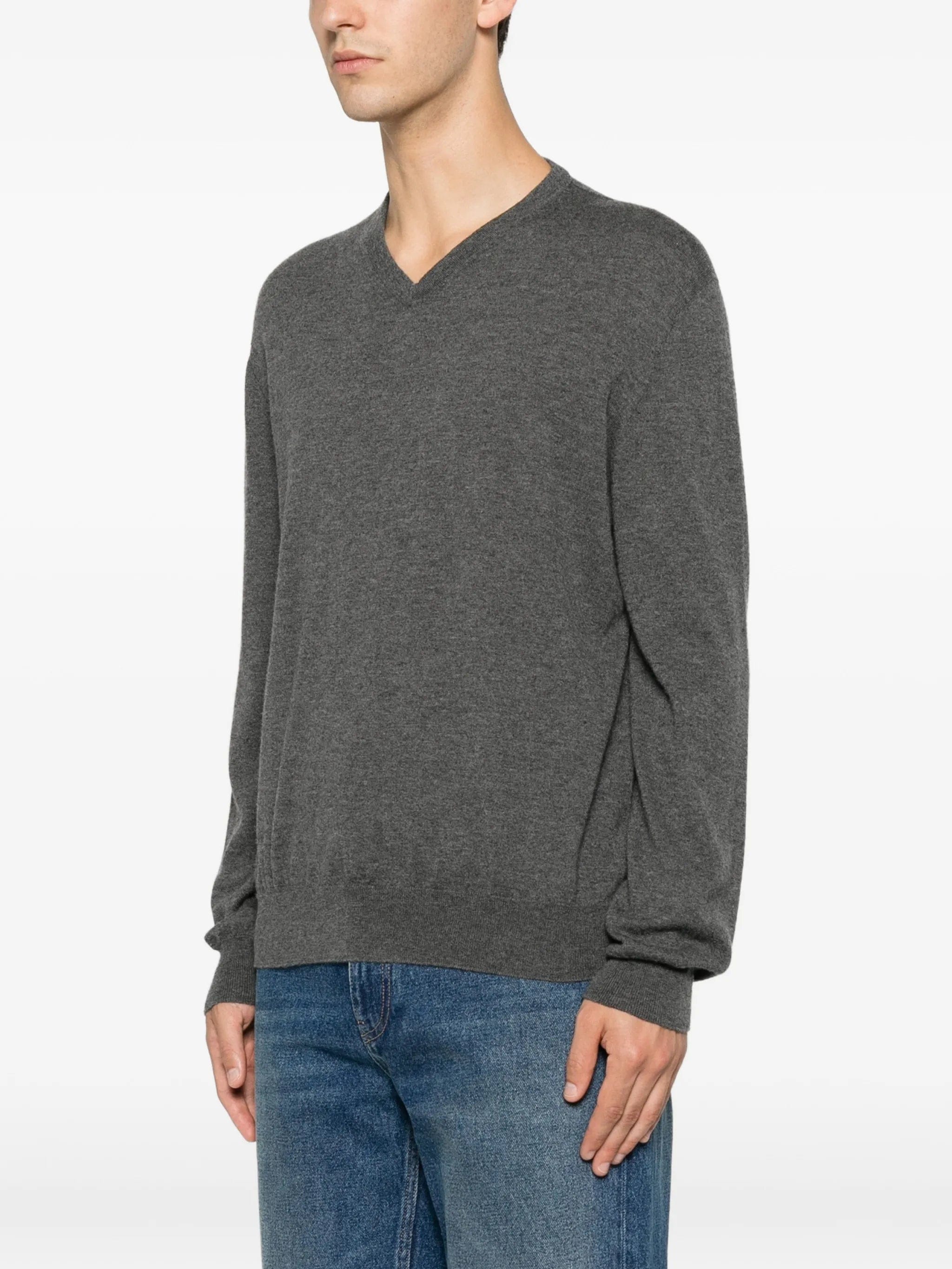 The Row Mapple V - neck sweater