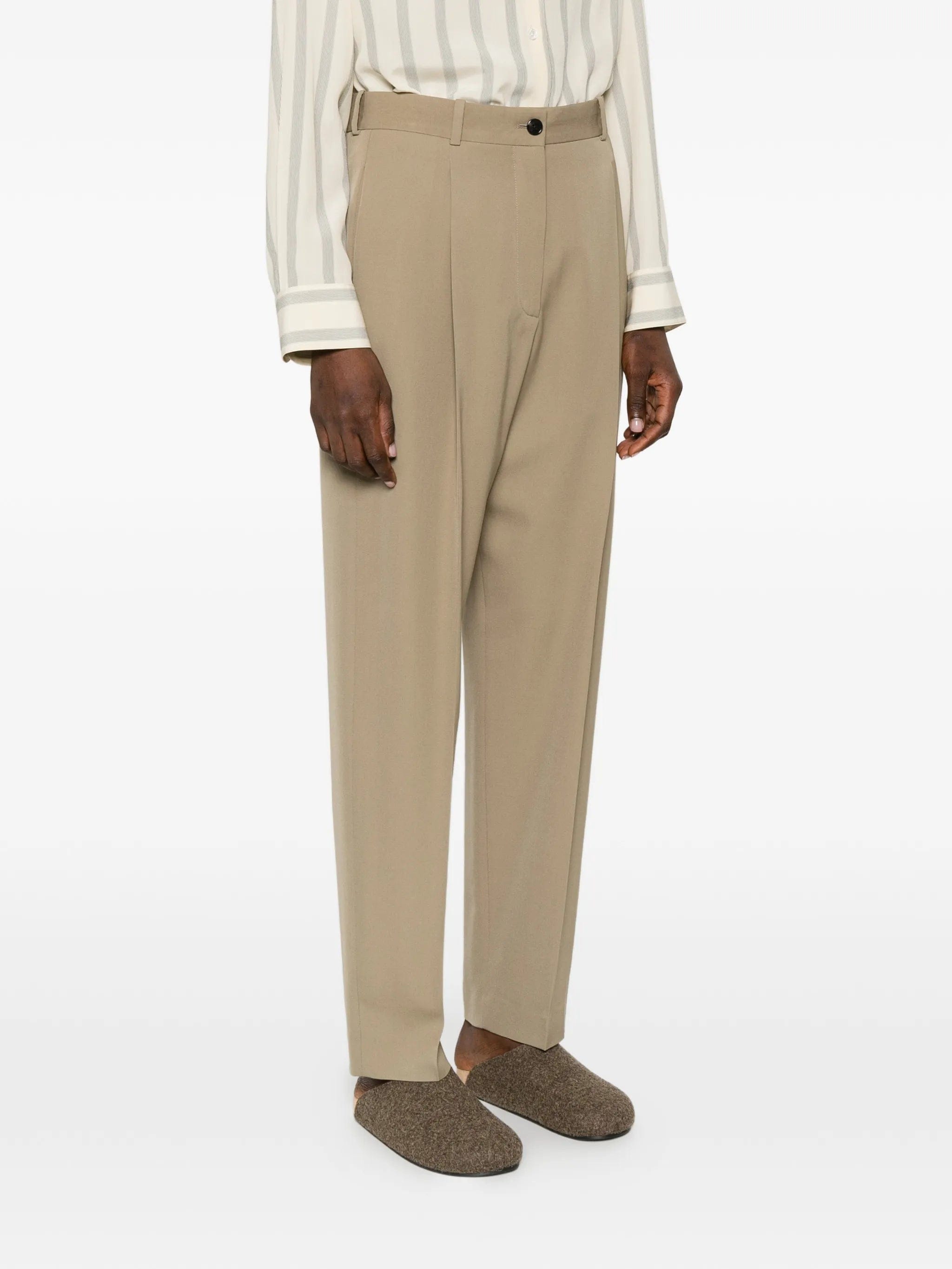 The Row Gianni wool tailored trousers