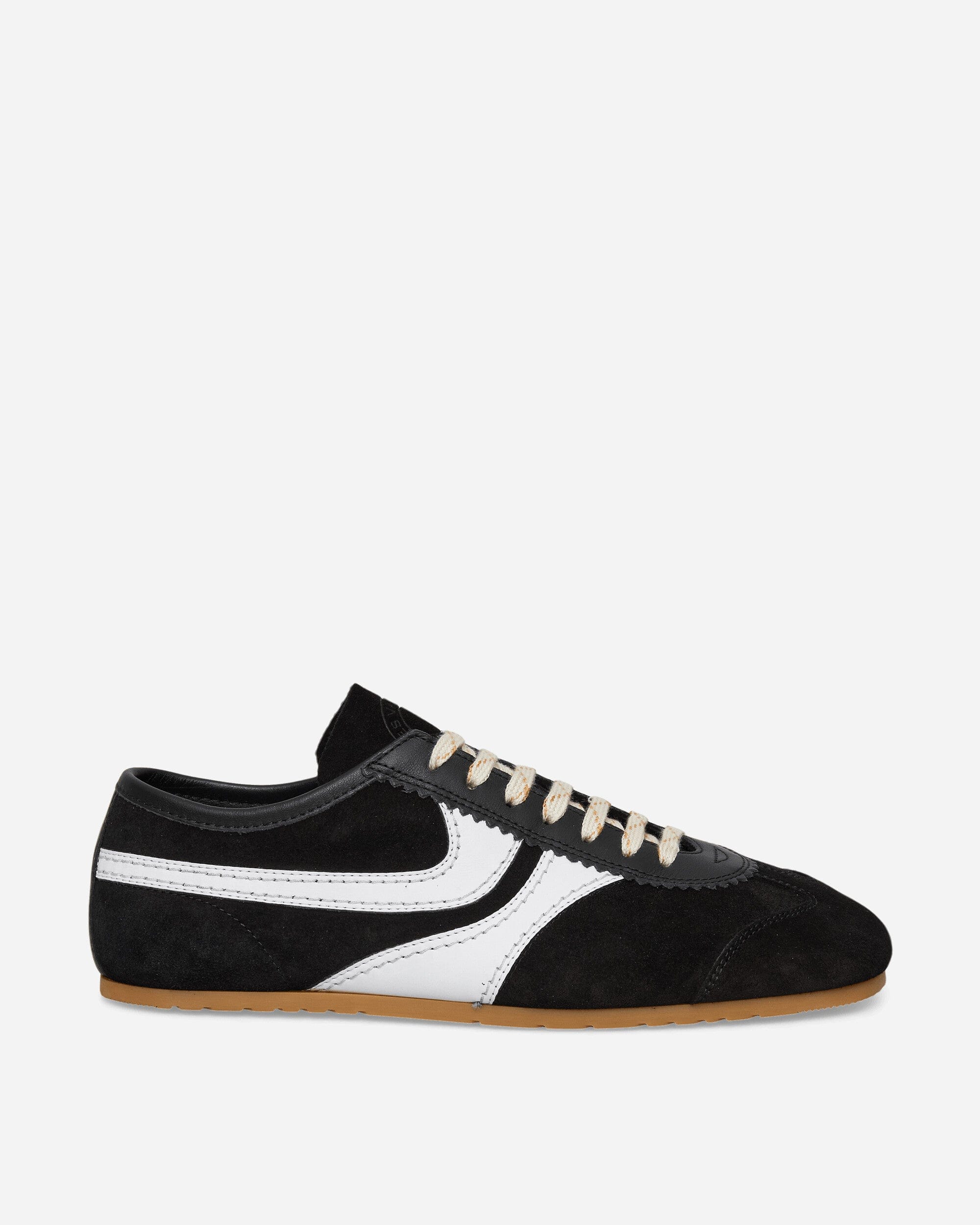 Dries Van Noten Suede Sneakers Black / White