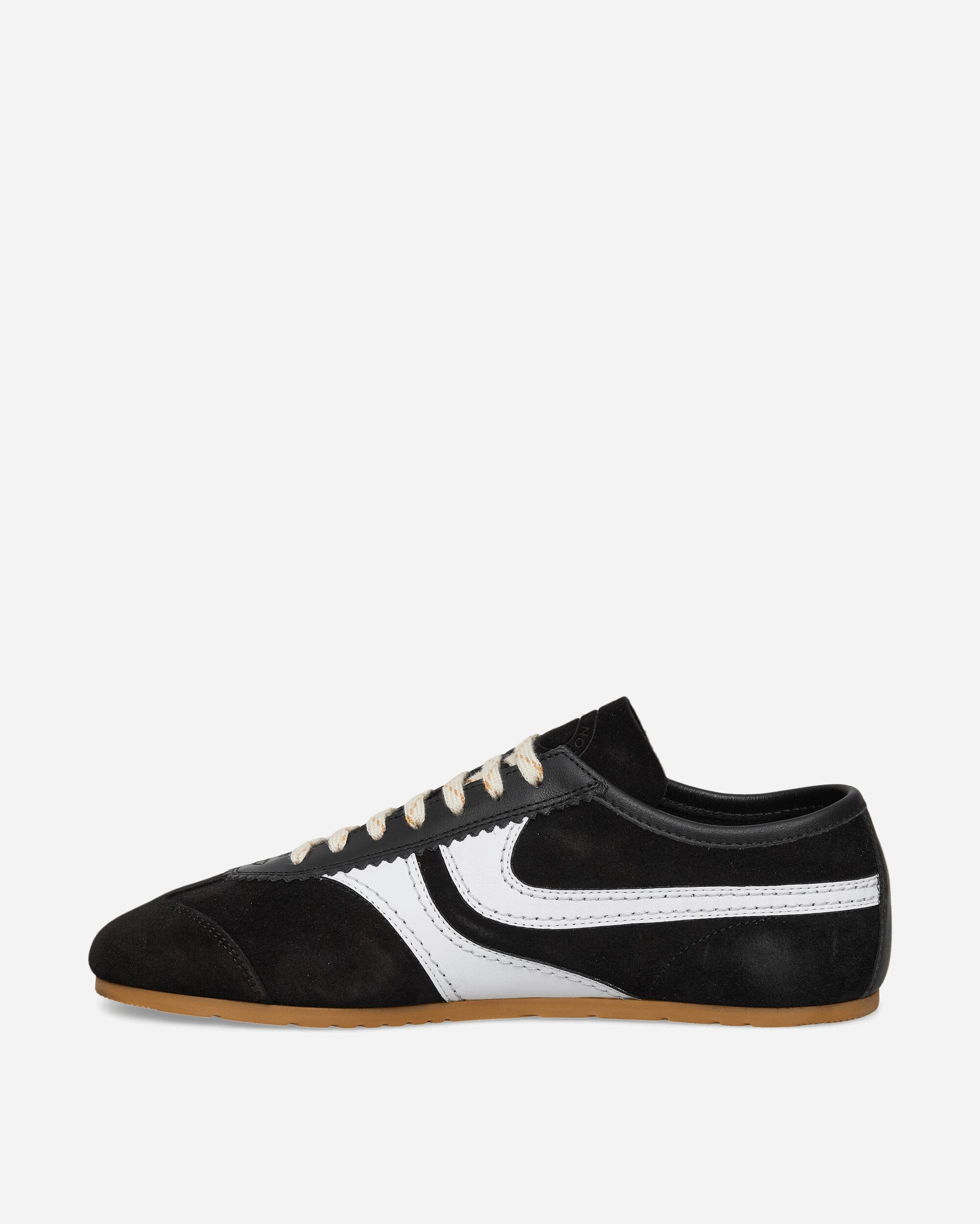 Dries Van Noten Suede Sneakers Black / White