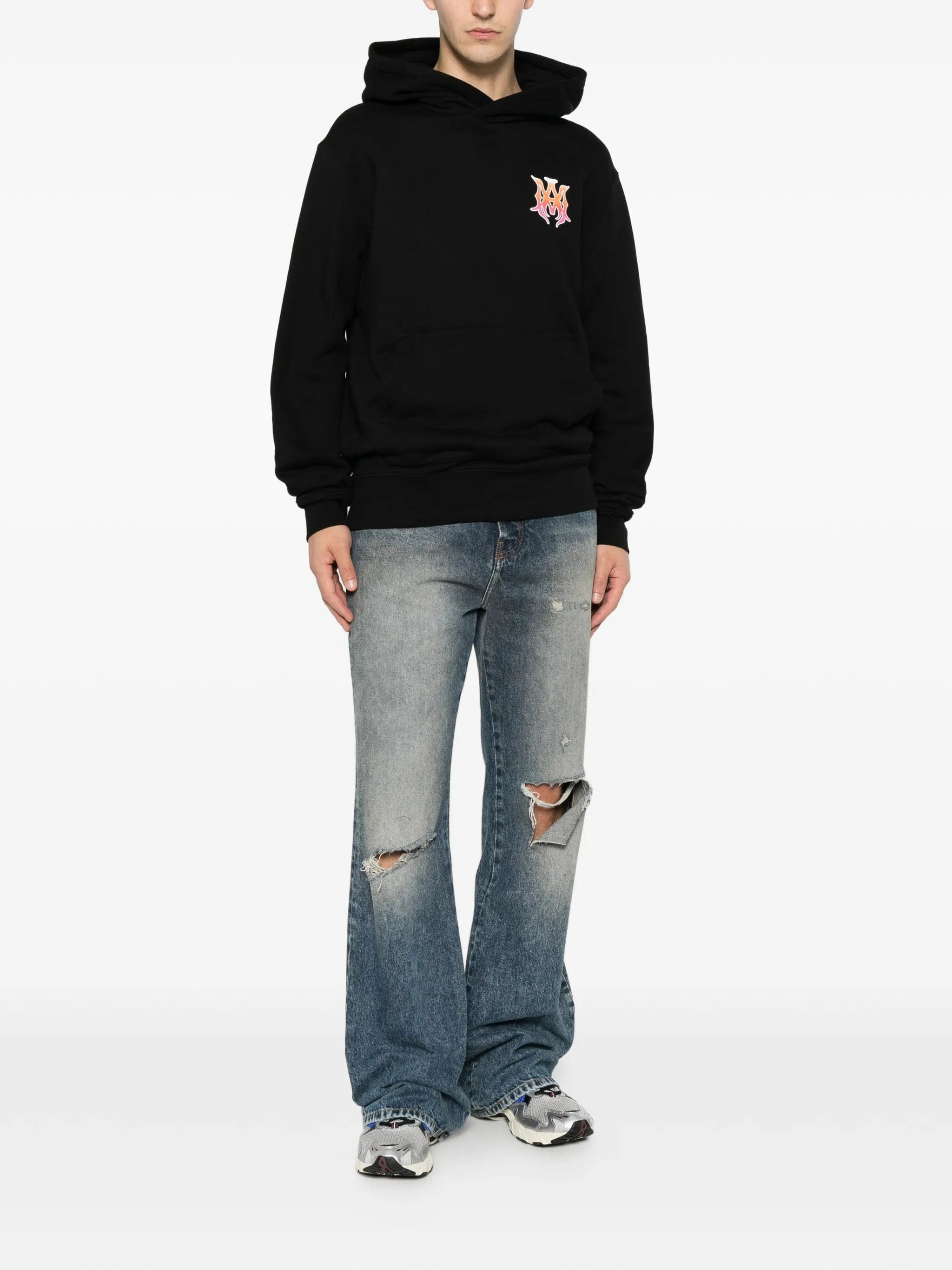 AMIRI logo - print hoodie