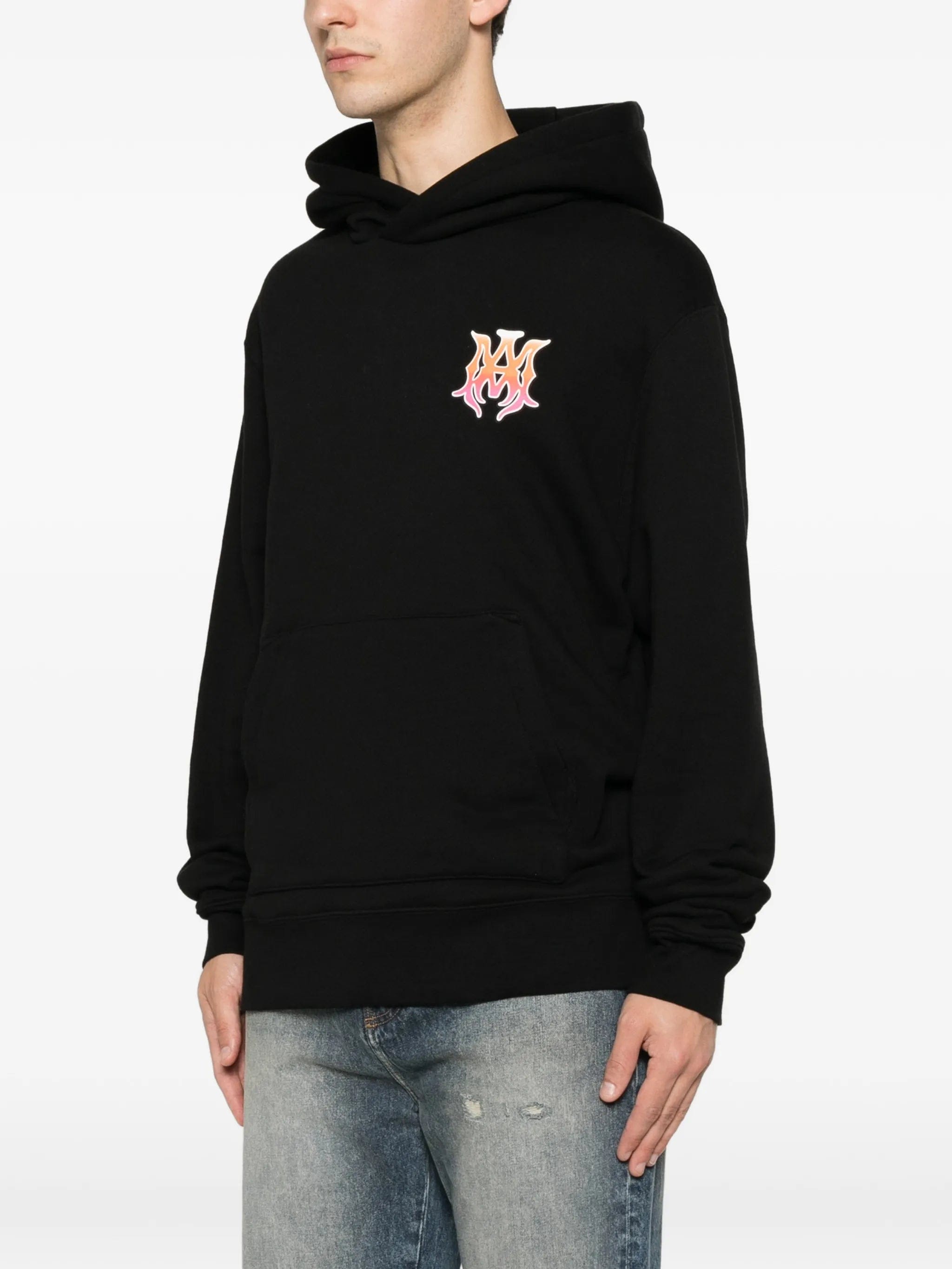 AMIRI logo - print hoodie