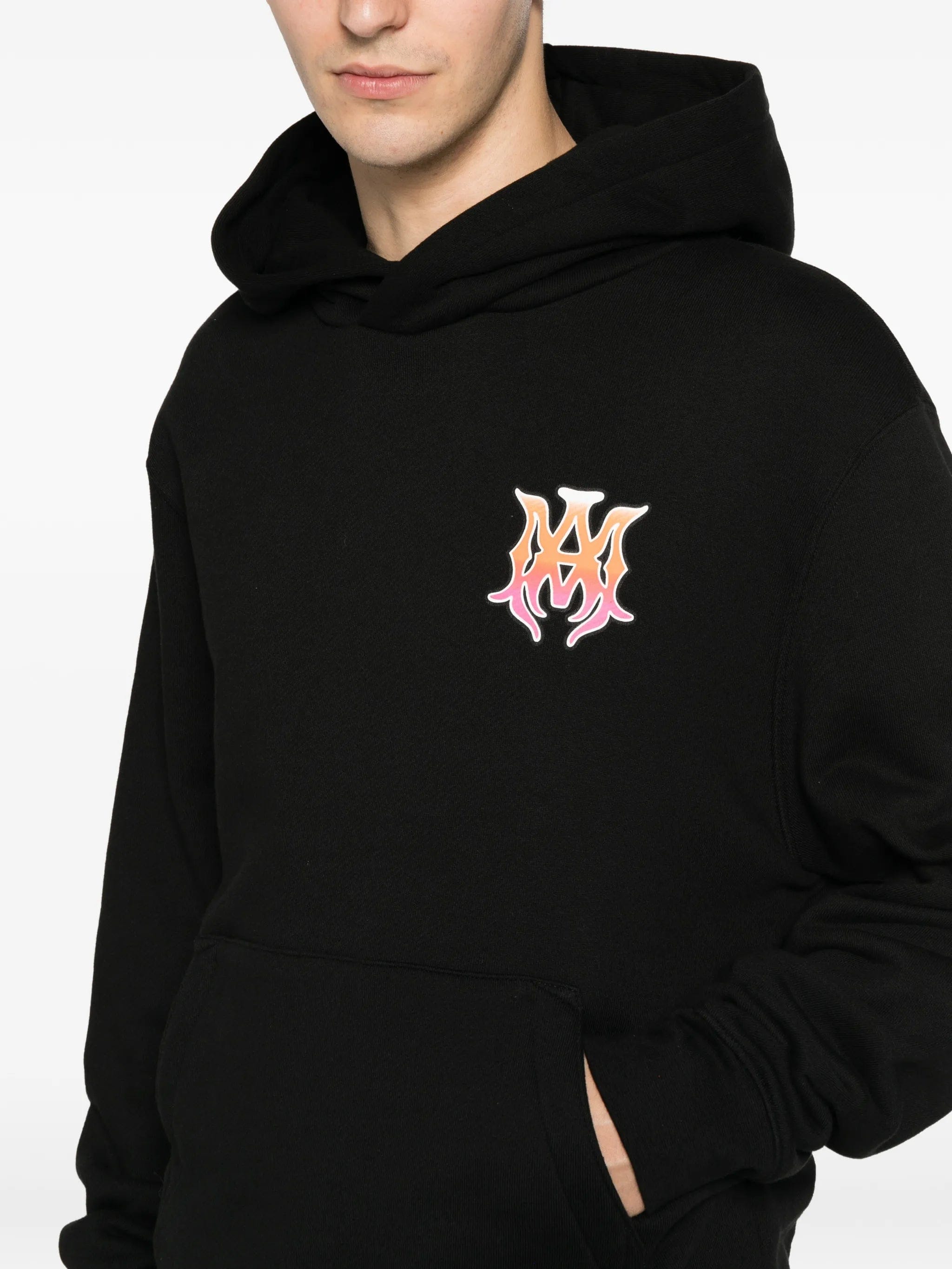 AMIRI logo - print hoodie