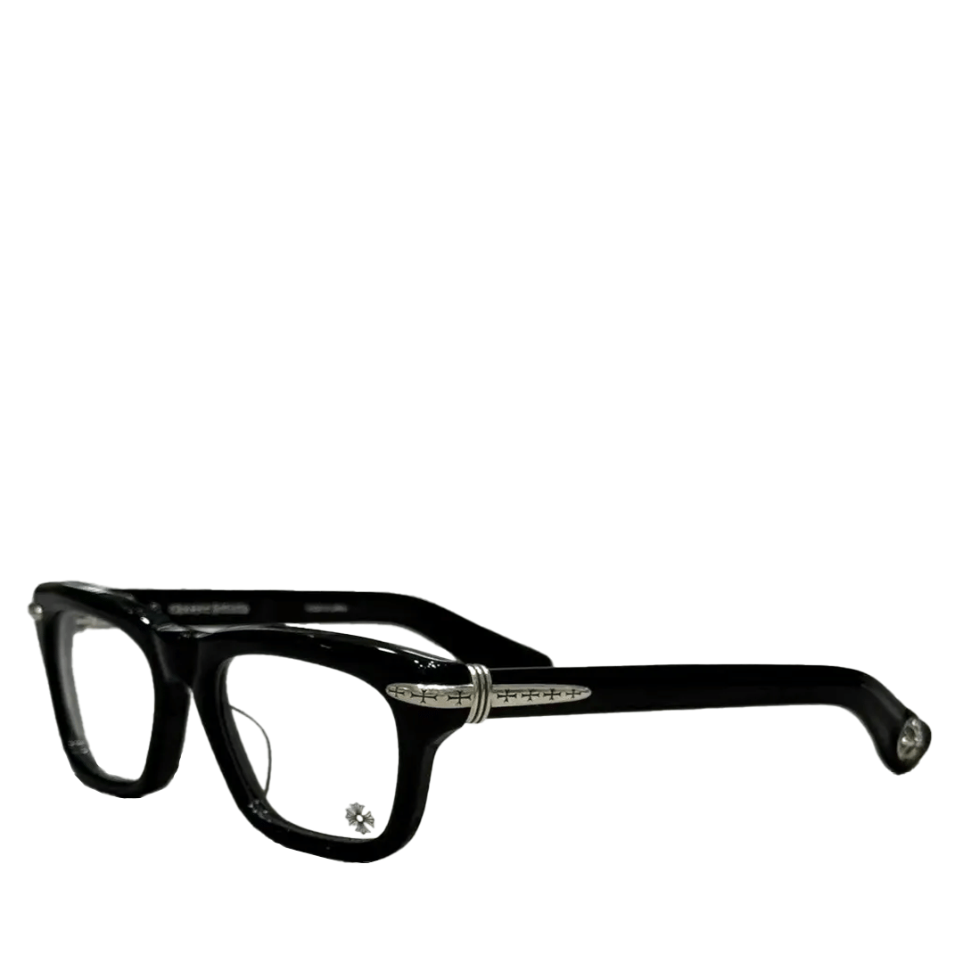 Chrome Hearts Trypoleagain Black/Silver Glasses