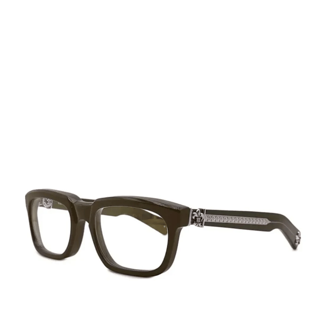 Chrome Hearts See You In Tea Mocha Brown/Silver Glasses