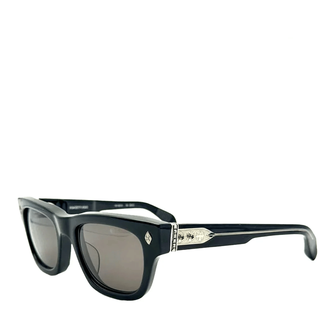 Chrome Hearts Dick Fitzener Black/Silver Glasses