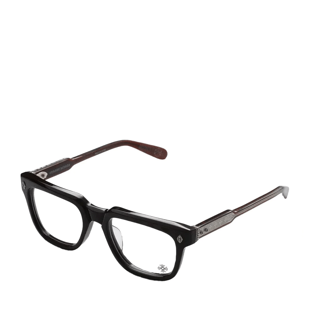 Chrome Hearts Ambidixtrous Mocha Brown/Silver Glasses