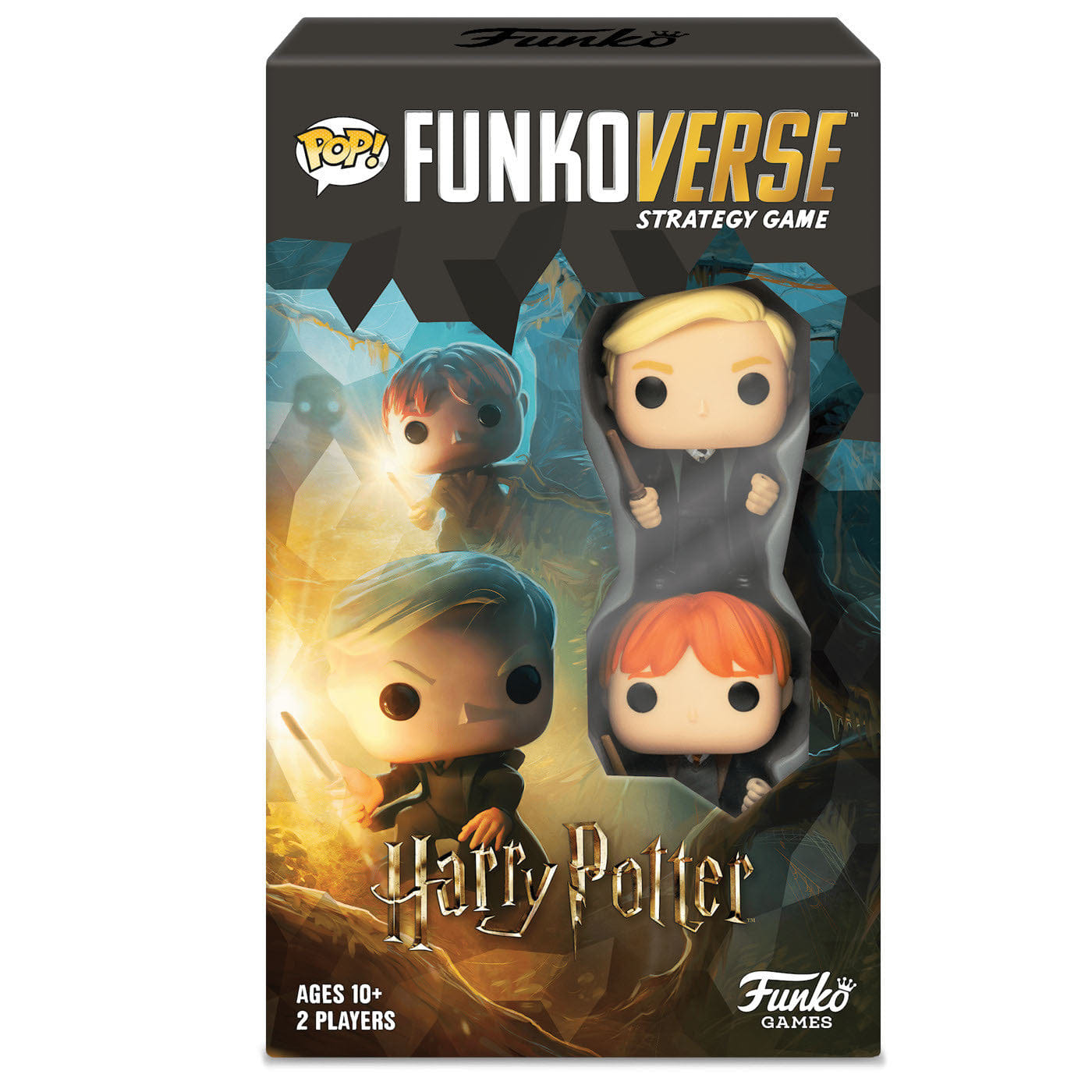 Funko Pop! Funkoverse Strategy Game Harry Potter Draco & Ron 2 - Pack Vinyl Figure
