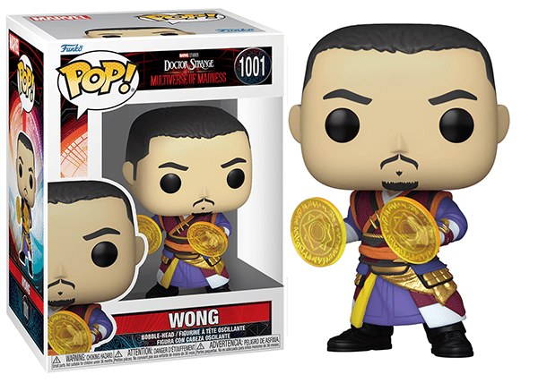 Funko Pop! Wong Multiverse of Madness 1001 Vinyl Figure in PopShield Protector