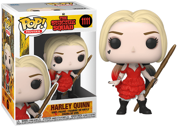 Funko Pop! Harley Quinn The Suicide Squad Movie 1111 Vinyl Figure in PopShield Protector